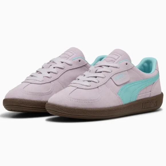 Puma Shoes - NWOT Puma Palermo Suede Classic Casual Sneaker Lavender Alert-Safe Lake Size 8.5
